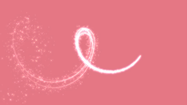 【動画素材】キラキラ魔法のパーティクルエフェクト【ピンク背景】[Stock Video] Magical Fairy Dust Effect on Pink Background
