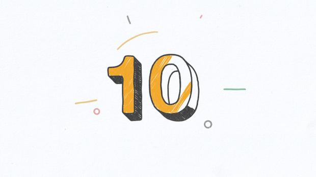 【動画素材】ページをめくりとサインペンのカウントダウン [Stock Video] Page-Flip Marker Pen Countdown