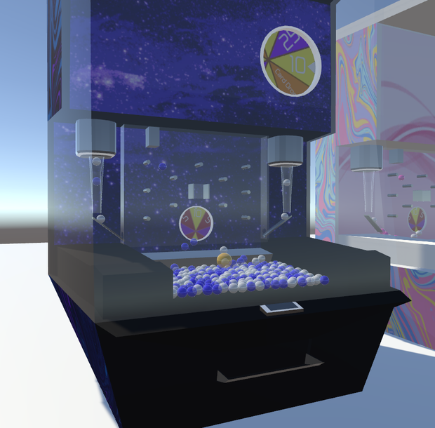 Arcade Marble Pusher Machine for VRChat Worlds