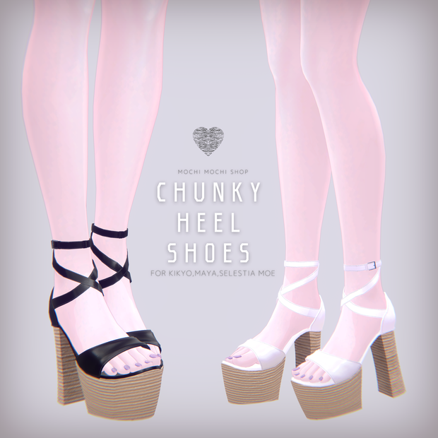 Chunky Heel Sandals
