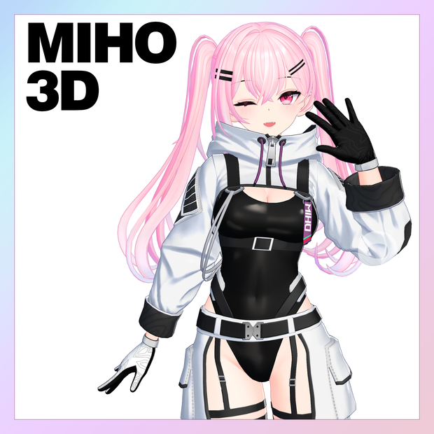 オリジナル3Dモデル「ミホ」Tactical Ver.