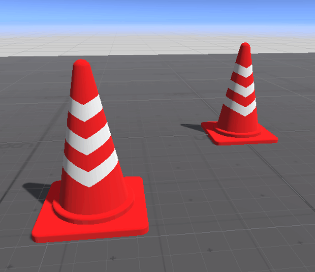 【VR-chat】【FBX】【無料】カラーコーン