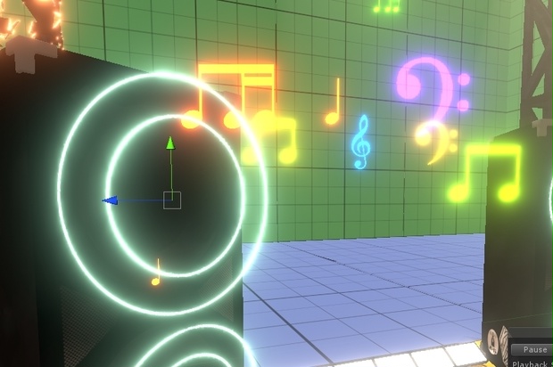 音符パーティクル