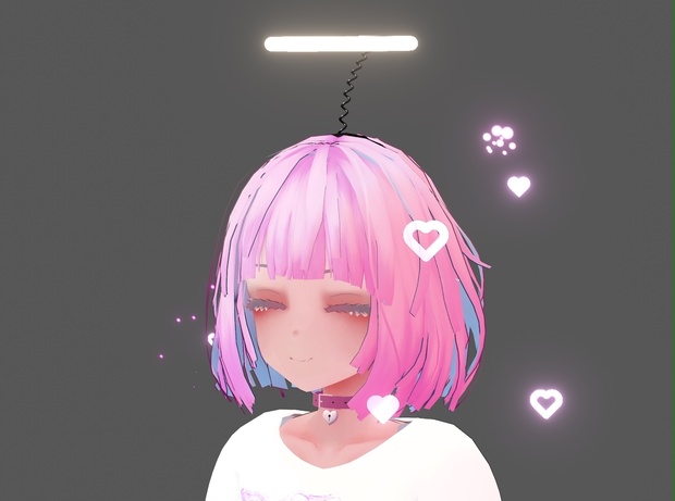 ほわほわハートパーティクル