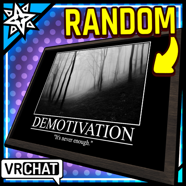【3D Prefab】Demotivational Posters