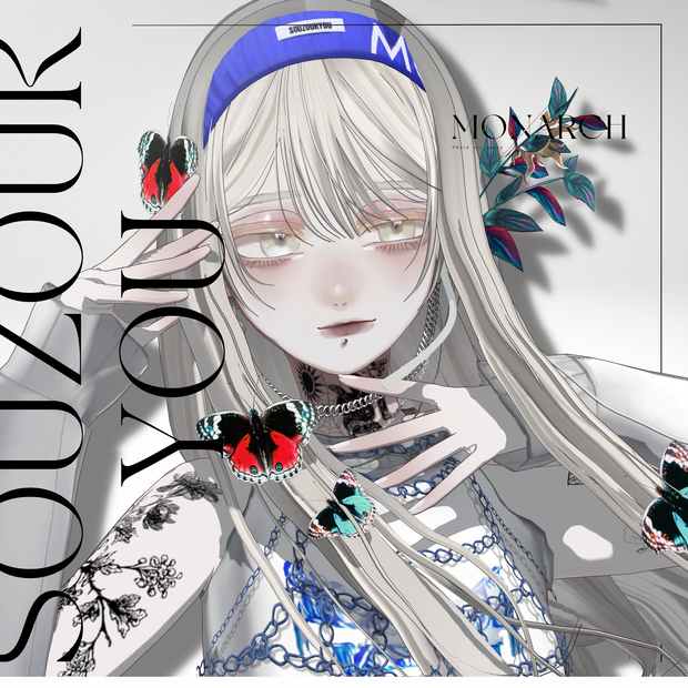 ヘアバンド＆前髪プリセット＃VRoid 【SOUZOUKYOU Model】