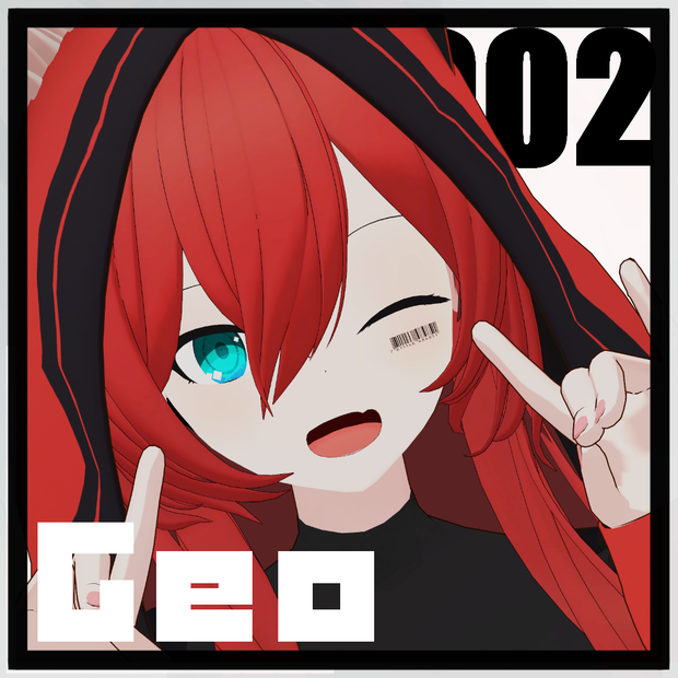 No.002 Geo(ジオ) /オリジナル3Dモデル