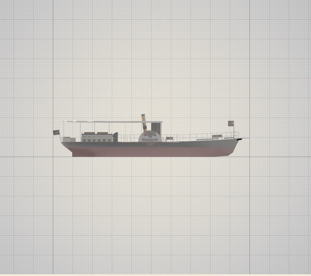 3d   船