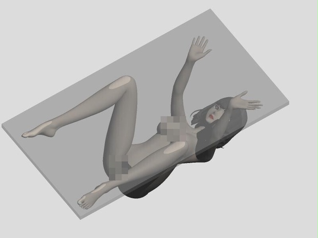 人体家具：女体テーブル TypeA