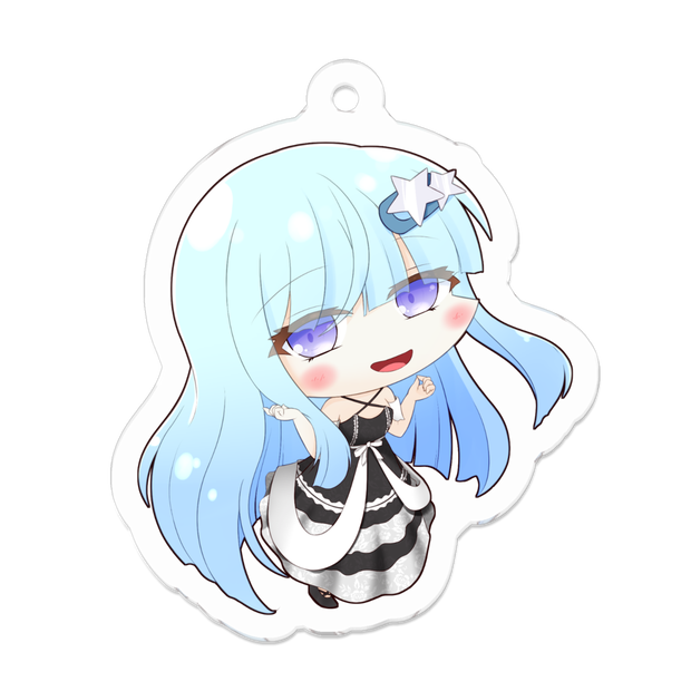 アクリルキーホルダー　まめろん