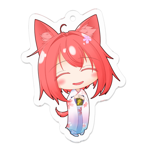 アクリルキーホルダー　さくら