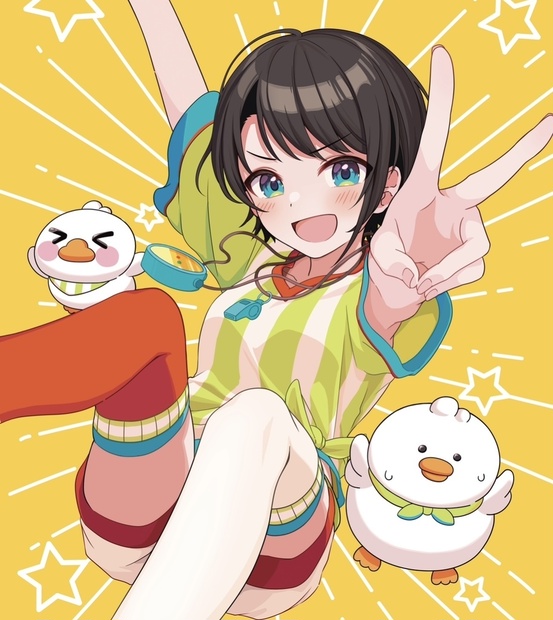 大空スバル　法被 はっぴ　ホロライブ ファン参加型！画竜点睛式大空スバル法被【非公式】 - チヒロヲ農園