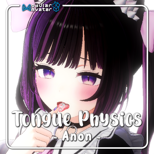 Anon 「あのん」 - Tongue Physics (Modular Avatar)