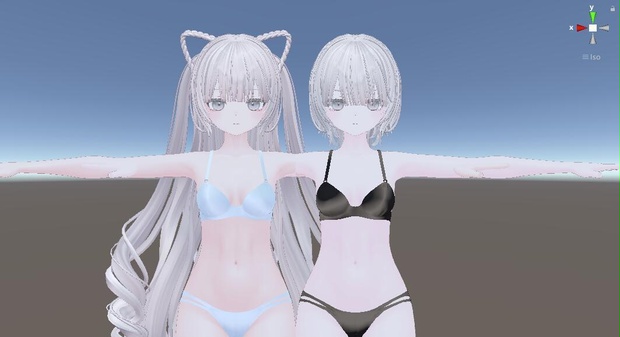 【Free】リルルRiruru専用-Pink Body Face Texture