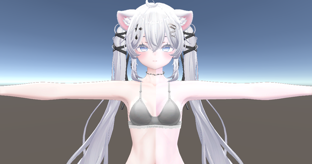 【Free】Sio / しお-専用-Pink Body Face Texture