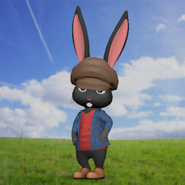 Vrchatオリジナルアバター　【うさぎのJOY君】