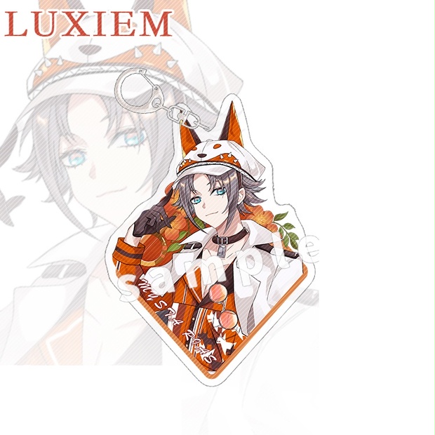Luxiem　ミスタ・リアス Outfit Goodsアクリルスタンド缶バッジa