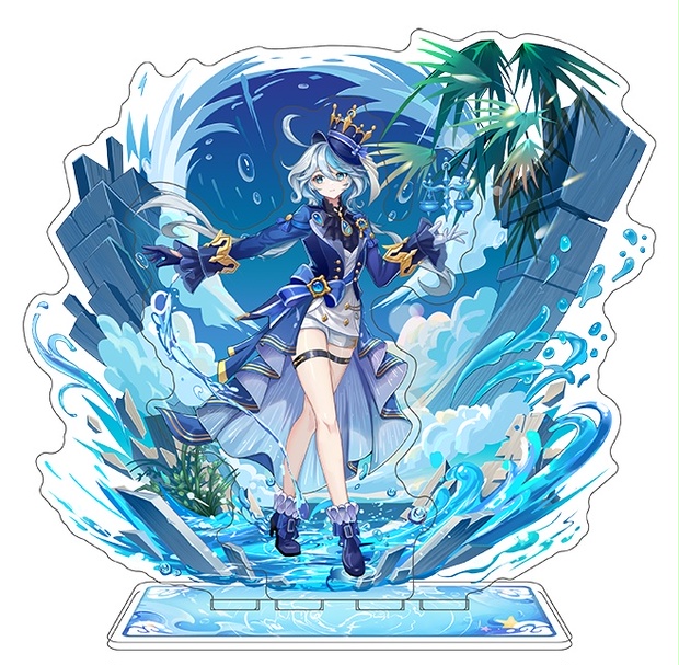 Y 専用【原神】　フリーナイメージ　Genshin 公式正規品 Amazon | フリーナ キーキャップ げんしん 原神 周辺 半透明 熱