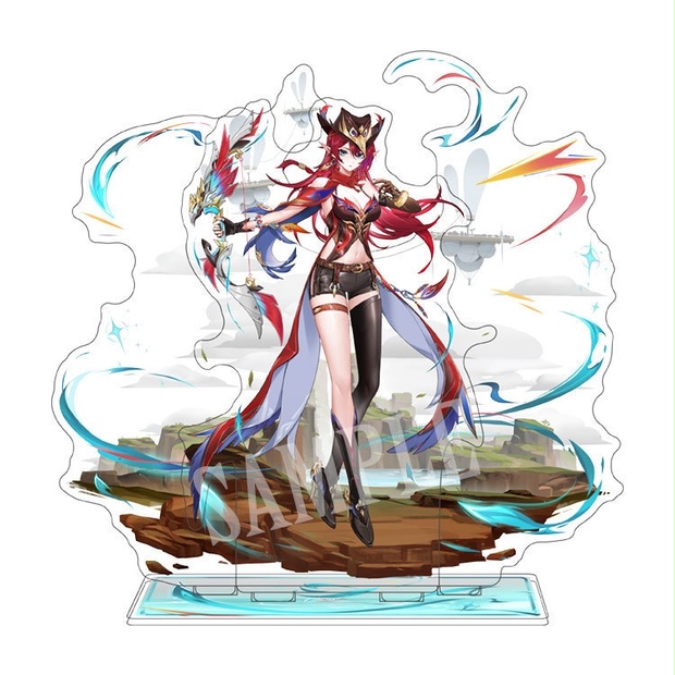 原神 Genshin Impact Happy Birthday Stand and Card Set Diluc