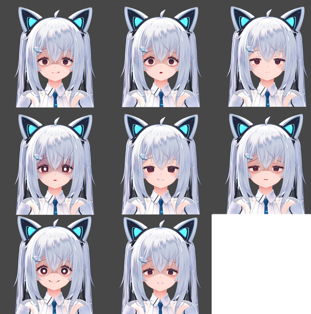 【無料】サフィーちゃんAngry表情