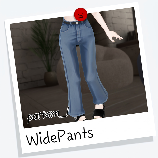 [12種対応] Wide Pants