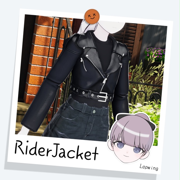 [Lapwing] Short Rider Jacket - Daft BlackSmith - BOOTH