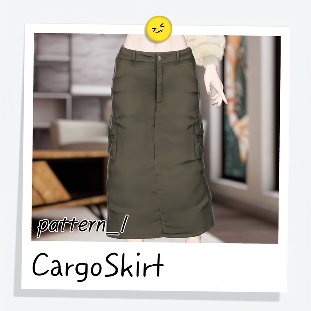 [4種対応] CargoSkirt