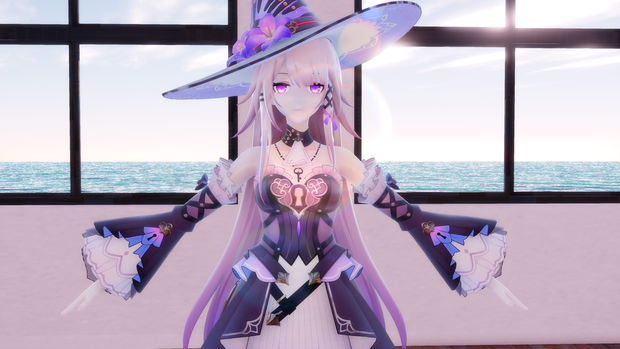 Honkai: Star Rail The Herta 大黑塔【MMD Model DL】