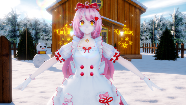 明日方舟アークナイツ三丽鸥澄闪 ゴールデングロー【MMD MODEL DL】