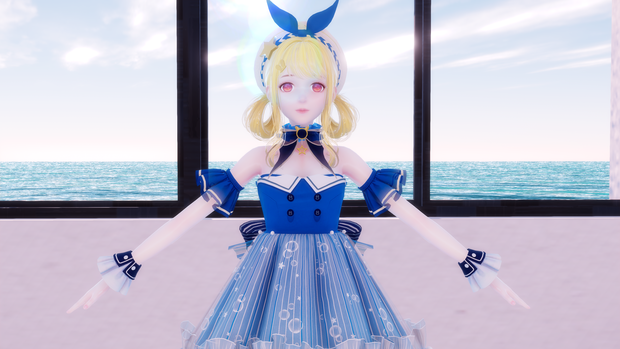 InfinityNikki Bubby Voyage无限暖暖泡泡套【MMD Model DL】