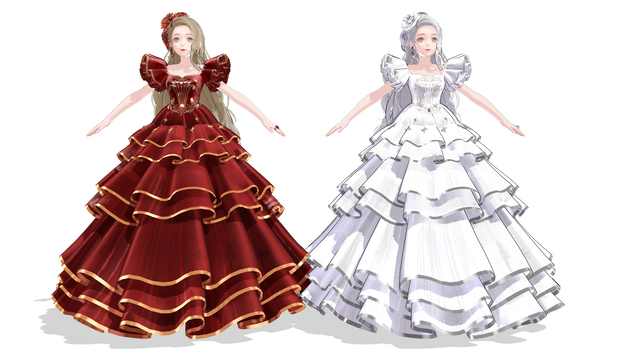 Shining nikki Diamond Arena闪耀暖暖 钻石竞技场【MMD MODEL DL】