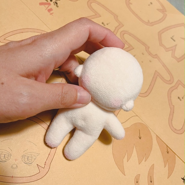 10cmぬいちゃ型紙セット - 桜楽屋 - BOOTH