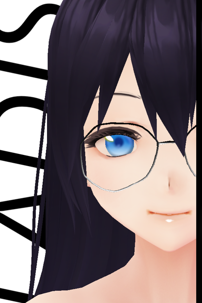 LADIS Geo Wireframe Glasses [VRoid]
