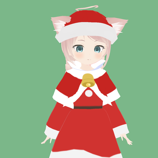 [髪色３種同梱]ねこみみよーじょサンタさん