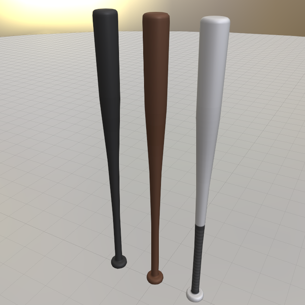 [3D]野球バット(FBX)