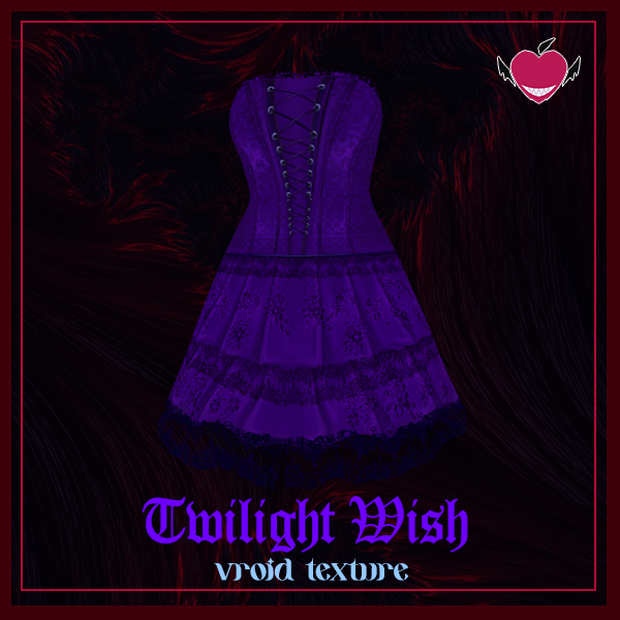 【VRoidテクスチャ】Twilight Wish - トワイライト・ウィッシュ