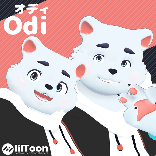 オリジナル3Dモデル「オディ(Odi)」