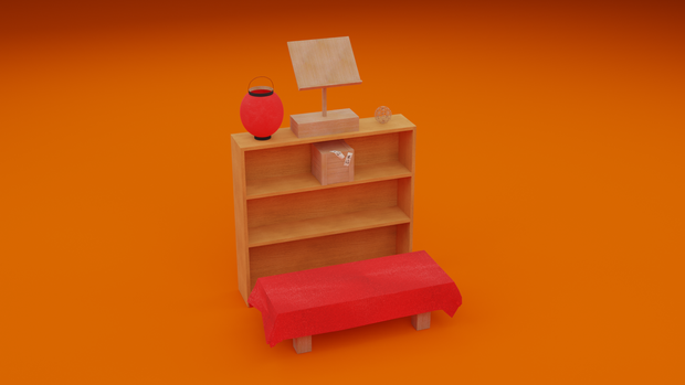 【Vket2021】木製小物A - Wood_Objects_A