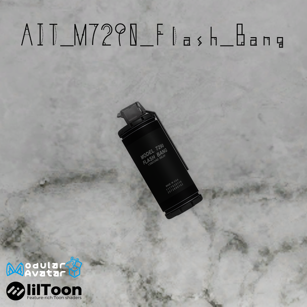 AIT_M7290_Flash_Bang【ギミック、パーティクル,視覚効果,ハンドサイン設定済み】