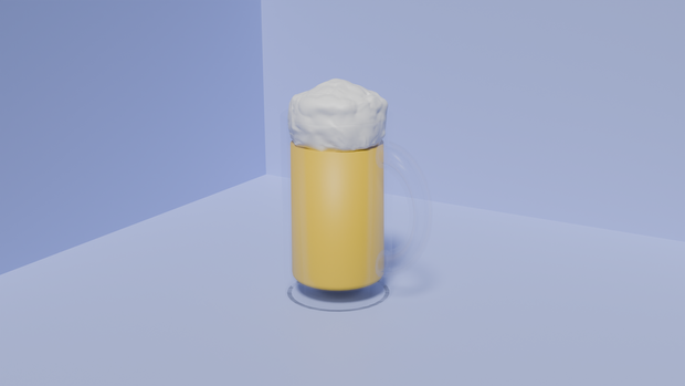 【フリー素材】Beer mug / ビールジョッキ