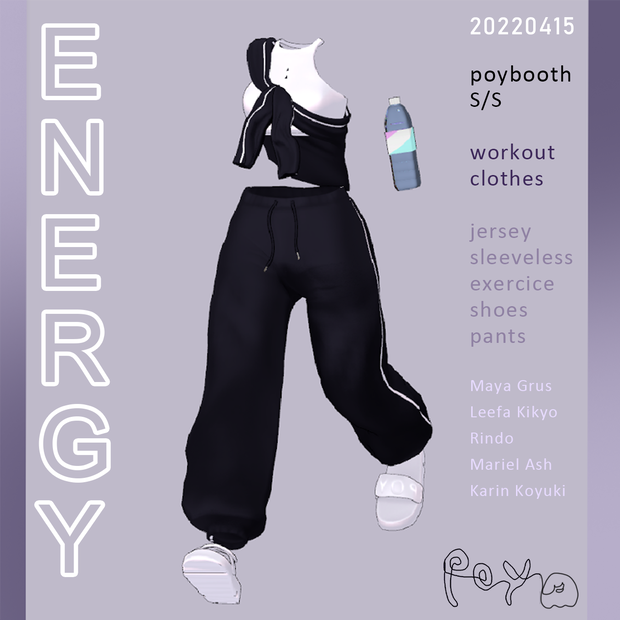 【VRC/PB】* Energy * [愛莉/舞夜/Grus/桔梗/リーファ/竜胆/まりえる/アッシュ/カリン/狐雪 /セレスティア/うるる/しお/ルルチ]