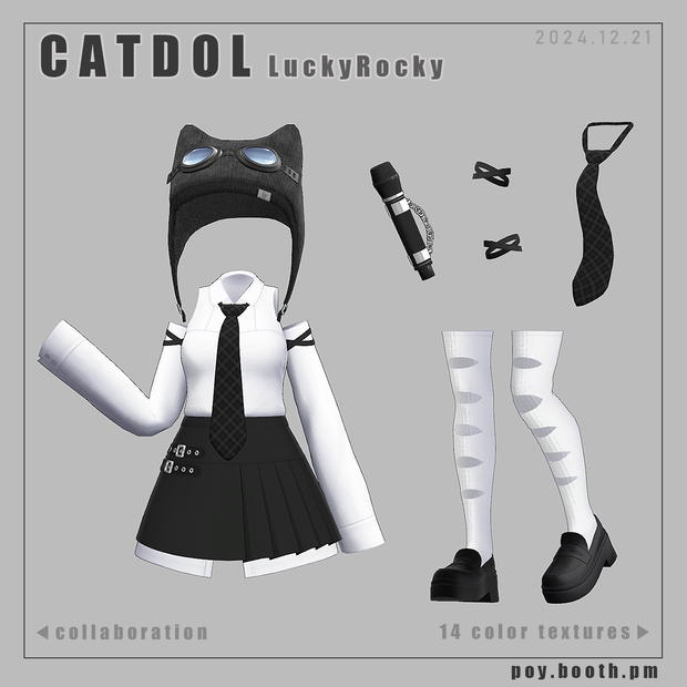 【VRC】 CatDol (21 Avatars 対応)