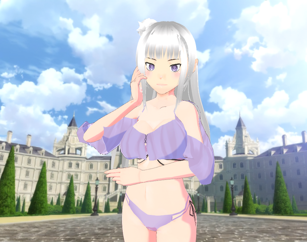 RE ZERO Emilia (Swimsuit) | RE:ZERO エミリア (水着)