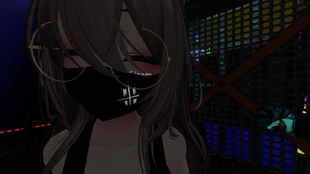 10xx Face Mask texture for 【無料】HEXAGONマスク（さねこ向け）