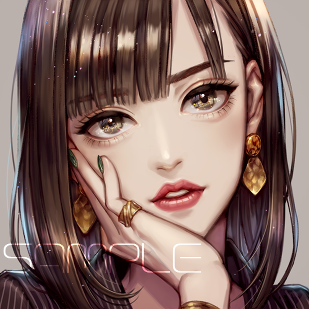 SNSアイコンイラスト制作