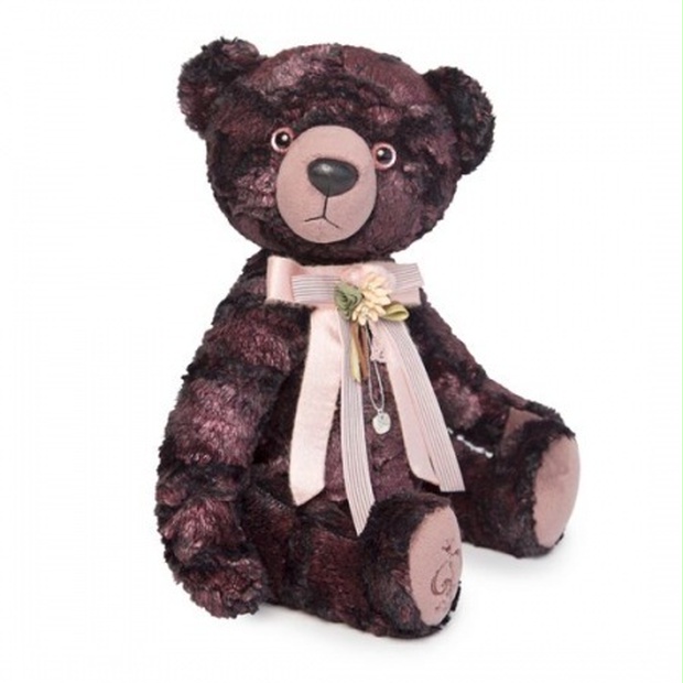 テディベア Bear Burgundy 34cm - BUDI BASA（ブディーバーサ）.Japan