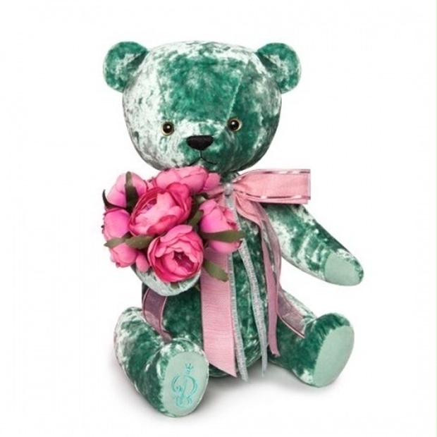 テディベア Bear Emerald 30cm - BUDI BASA（ブディーバーサ）.Japan