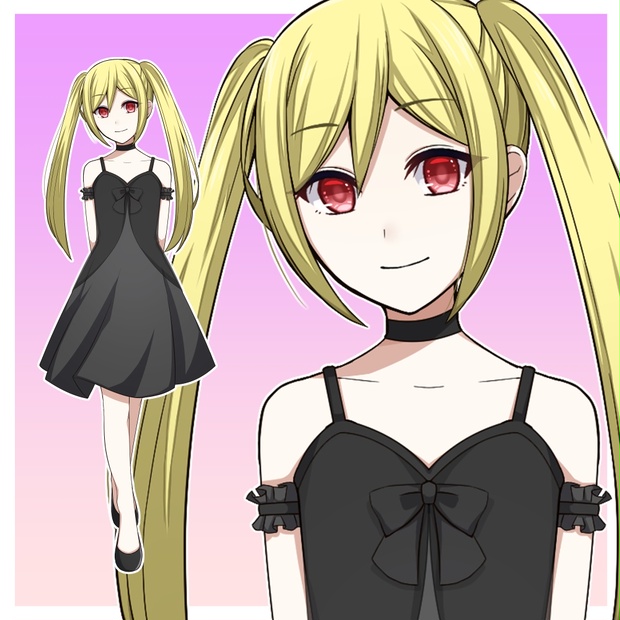 アニメ風金髪キャラクターイラスト 金髪の男性アイドル＿アニメキャライラスト - No: 23868803