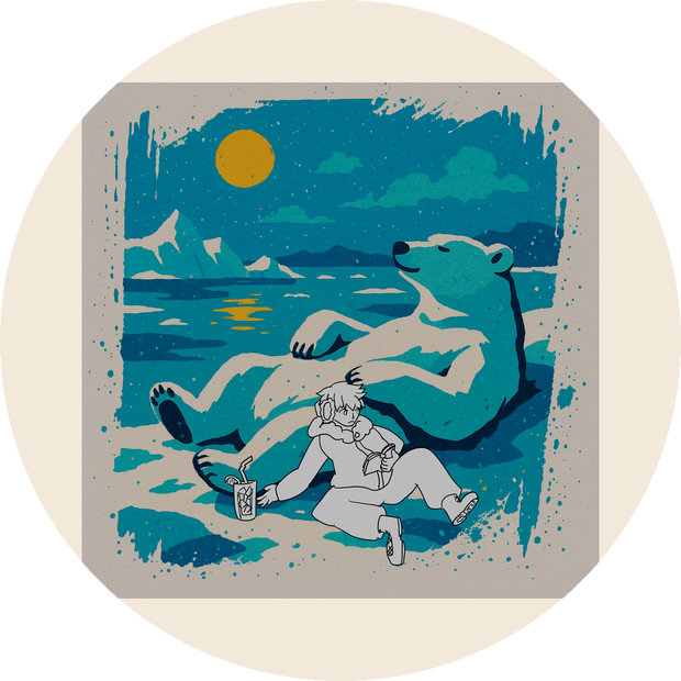 ［商用可］世界観アイコン 3テーマ（正方/丸/角丸・透過あり）｜PEACE_PIECE_ICON_arctic_calm_ICON_PACK_v1_0