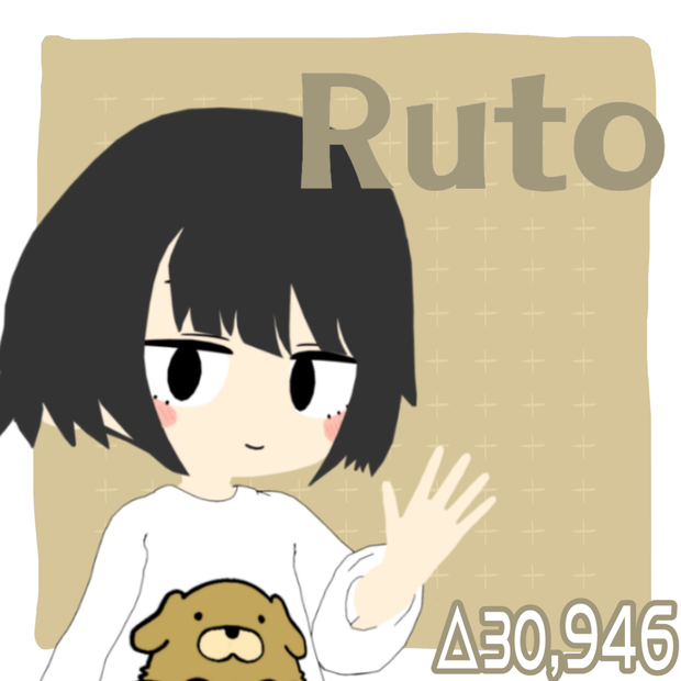 【VRChat想定オリジナル３Dモデル】Ruto